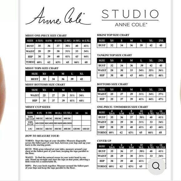 Anne Cole Women's Multicolor Fold-Over Printed-Waistband Bikini Bottoms XL NEW - Picture 11 of 11